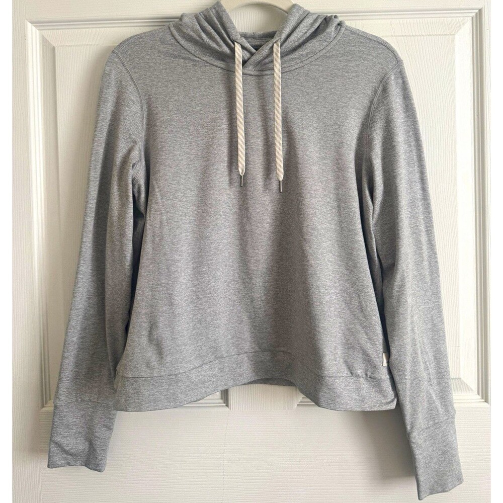 Vuori Halo Essentials Hoodie Gray Size M